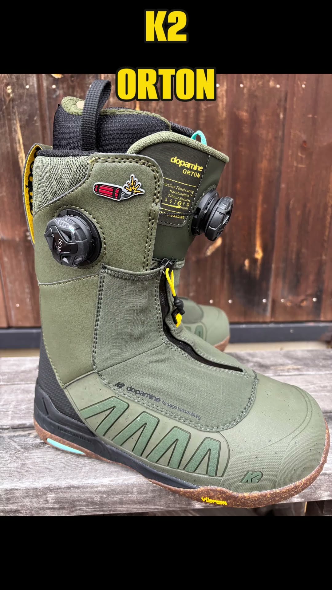 K2 ORTON（スノーボードブーツ） - YouTube