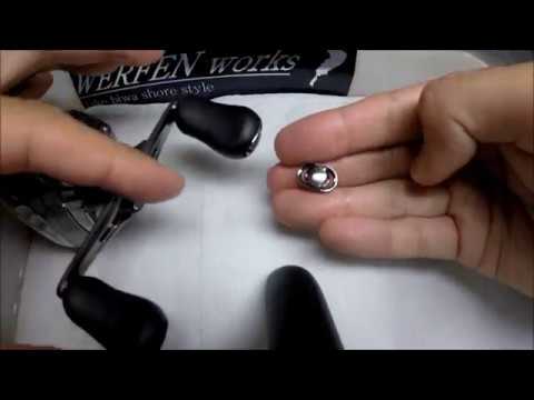 シマノ 16アンタレスDC ハンドルノブのメンテナンス - YouTube