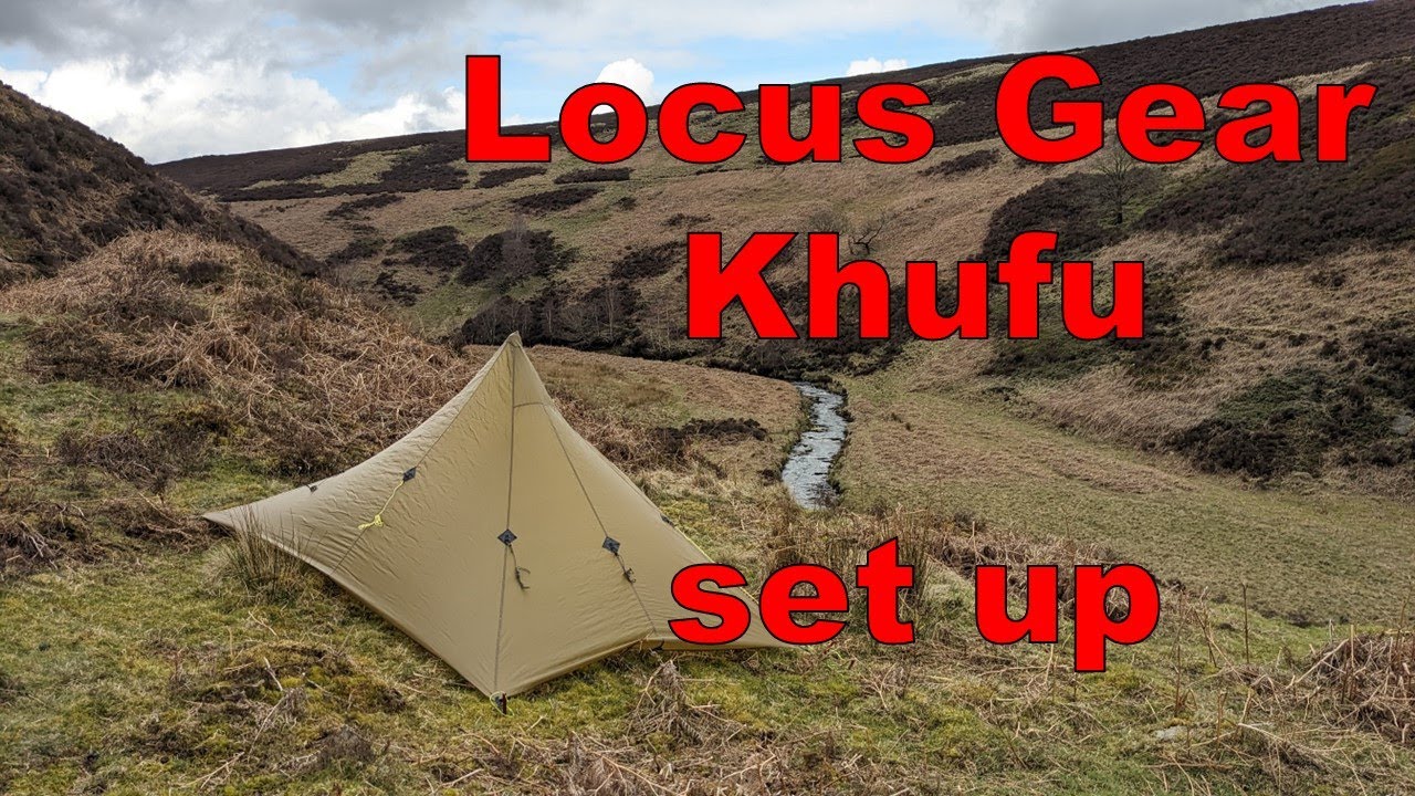 Locus Gear Khufu tent set up - YouTube