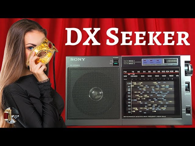 Sony ICF-EX5MK2 AM FM NIKKEI Portable Radio Review - YouTube