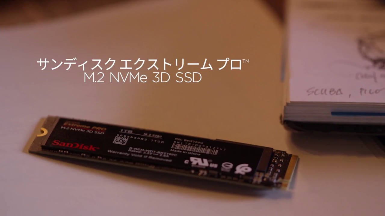 SanDiskブランドのNVMe M.2 SSD「EXTREME PRO M.2 NVME 3D SSD」 | Ark