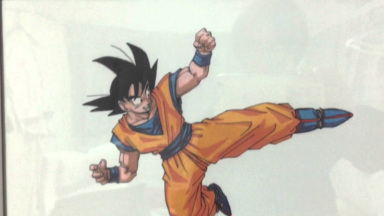 ジャンプ流 鳥山明】悟空の複製原画を額に入れてみた！その2 - YouTube