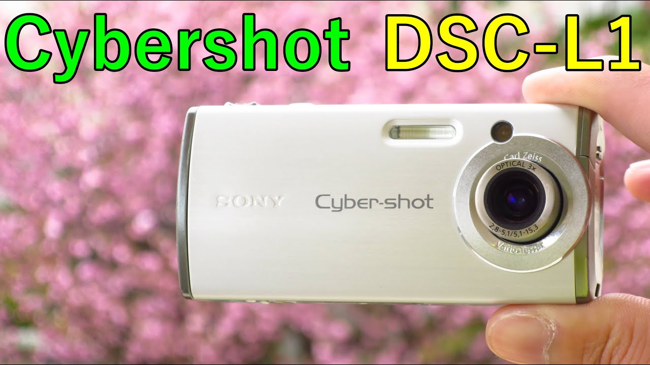 ジャンクコンデジ】108円 SONY Cybershot DSC-L1 動作検証・作例 女性