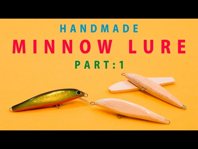 Handmade MINNOW LURE Part1 / バルサ材で自作するハンドメイドミノー