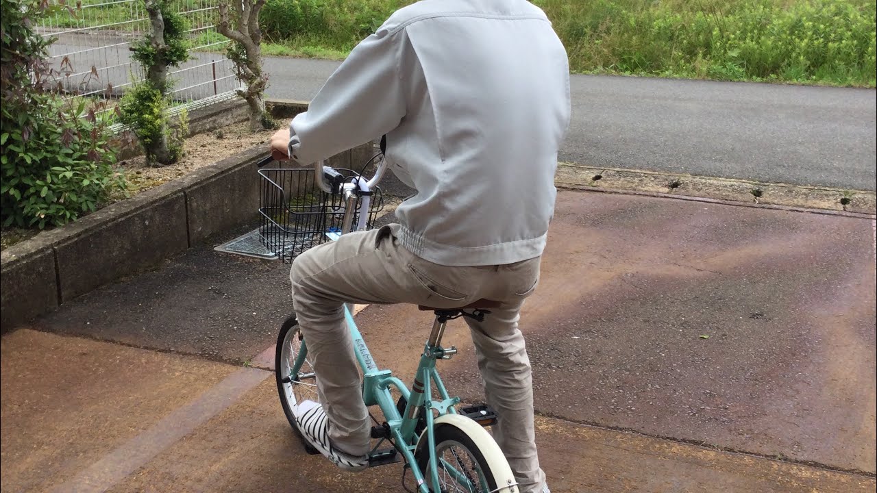 折りたたみ自転車 Bonne journee 16インチ折り畳み自転車 - YouTube