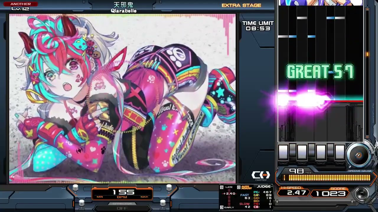 beatmania IIDX 29 CastHour 天邪鬼 SPA 正規 - YouTube