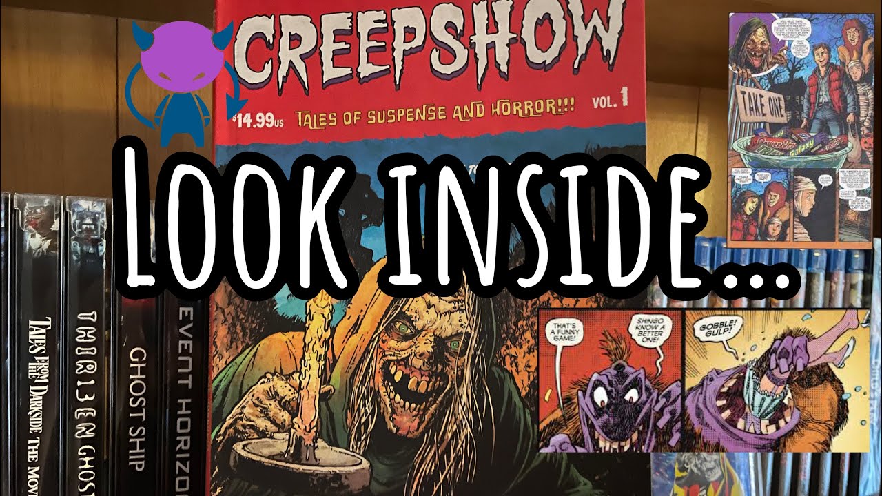 Creepshow Volume 1 Comic Look inside - YouTube