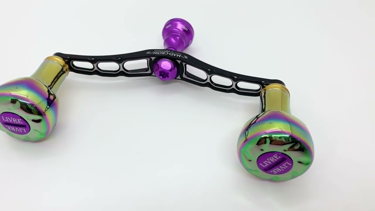 MAD CROW 110[ブラック/パープル] EF30 オーロラゴールド 【極鱗丸