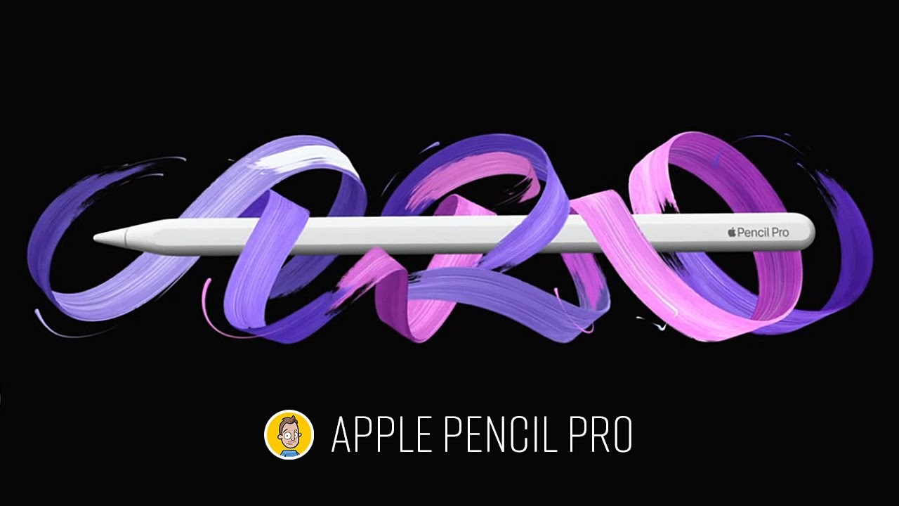 The Apple Pencil Pro - Plus New iPad's Announced - YouTube