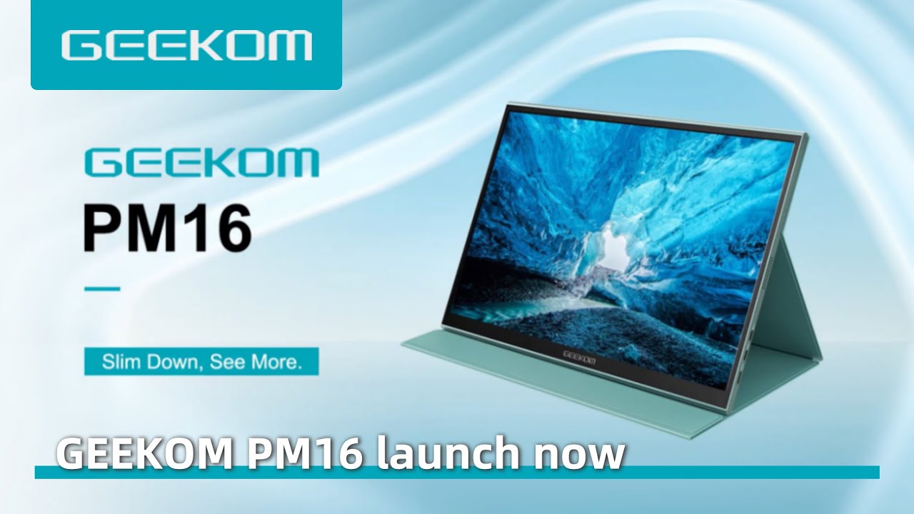GEEKOM PM16: The Ultimate Portable Monitor for Your Home and