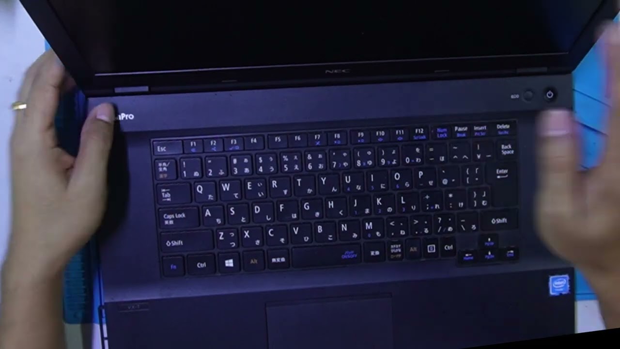 NEC laptop SSD Upgrade - YouTube