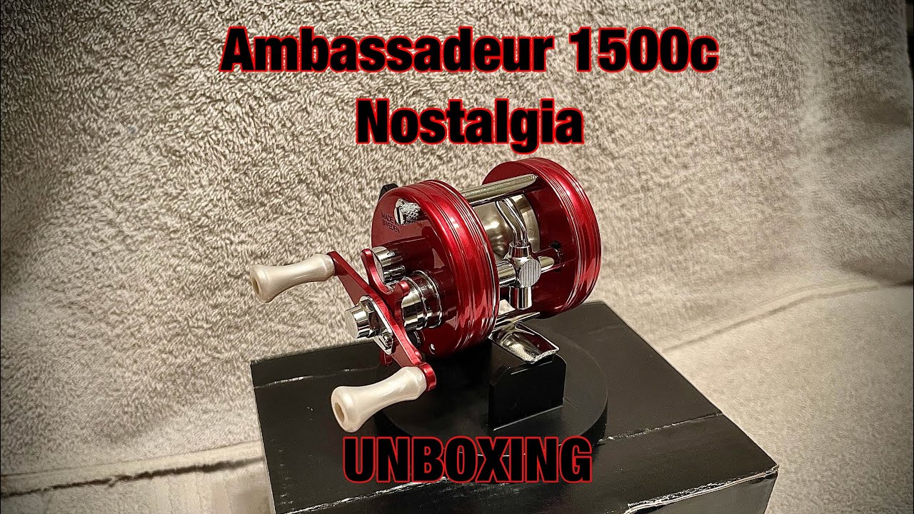 Abu Garcia Ambassadeur 1500c nostalgia unboxing in English