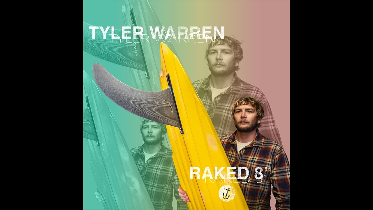 8.0 TYLER WARREN RAKED FIN [CAPTAIN FIN]|Okinawa surf shop YES SURF