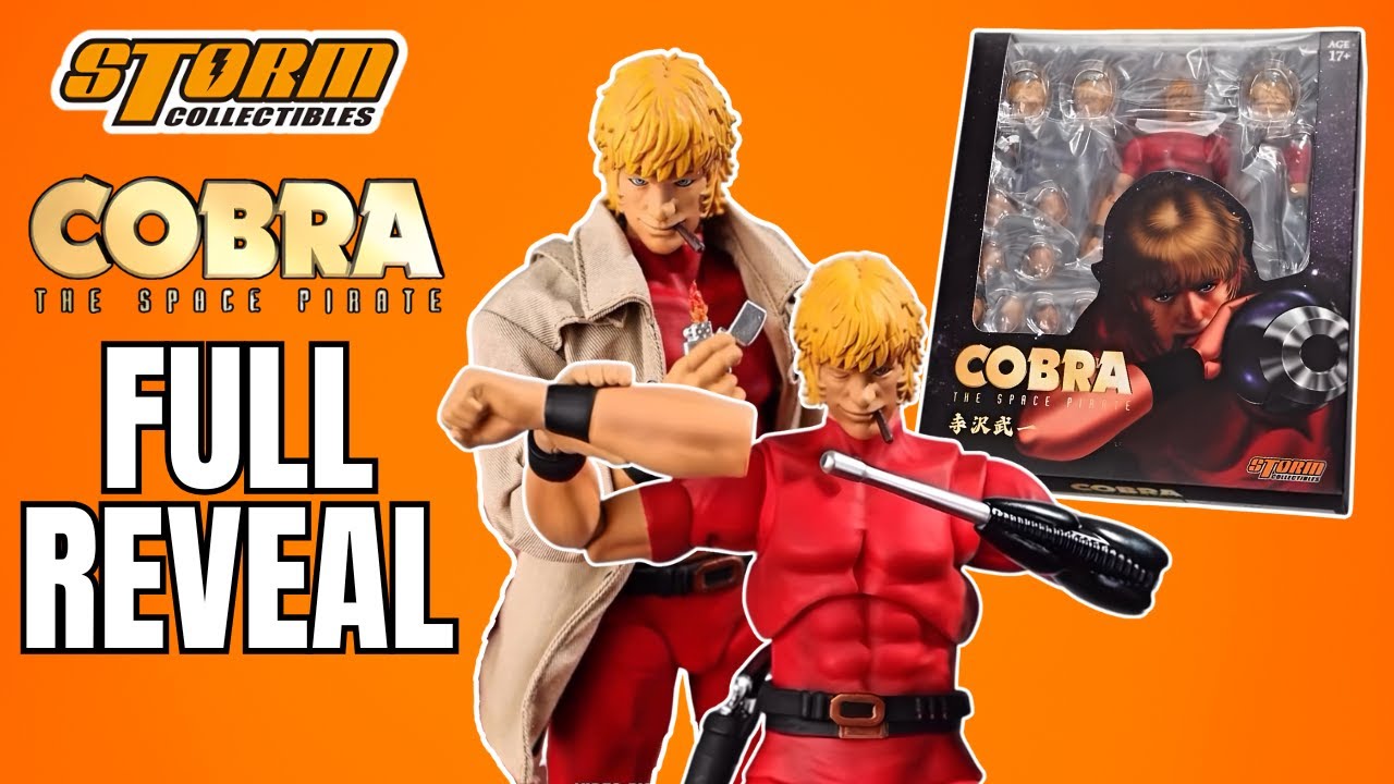 M.A.R.S FULL REVEAL: STORM COLLECTIBLES COBRA THE SPACE PIRATE