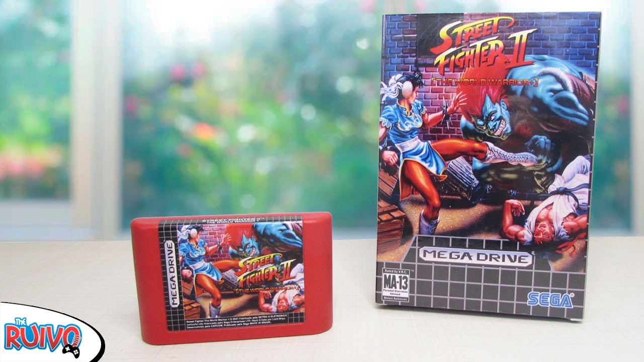 Street Fighter 2 World Warrior Plus (Mega Drive) em Cartucho