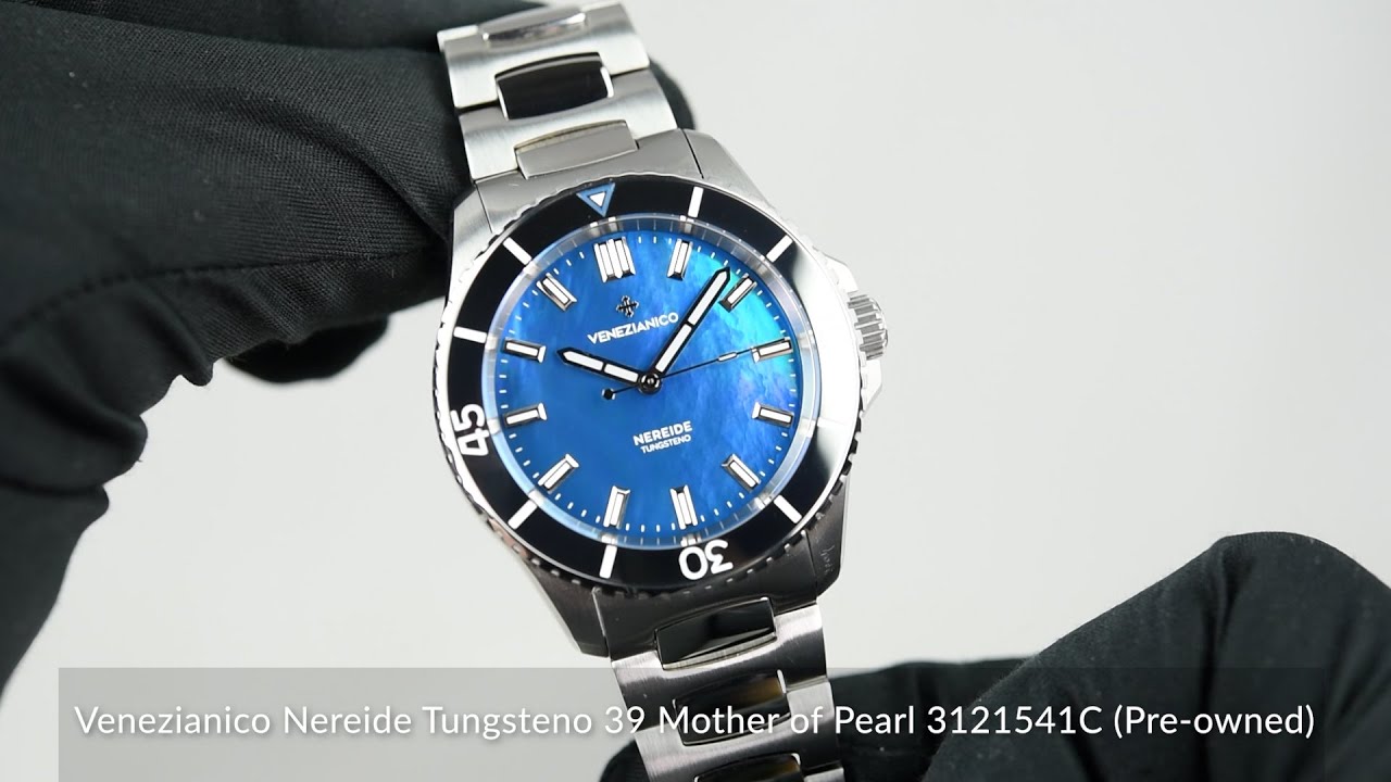 Venezianico Nereide Tungsteno 39 Mother of Pearl 3121541C (Pre