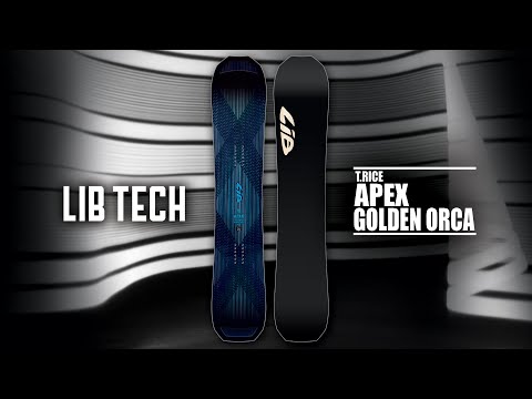 2023-2024 APEX GOLDEN ORCA | LIB TECH SNOWBOARD - YouTube