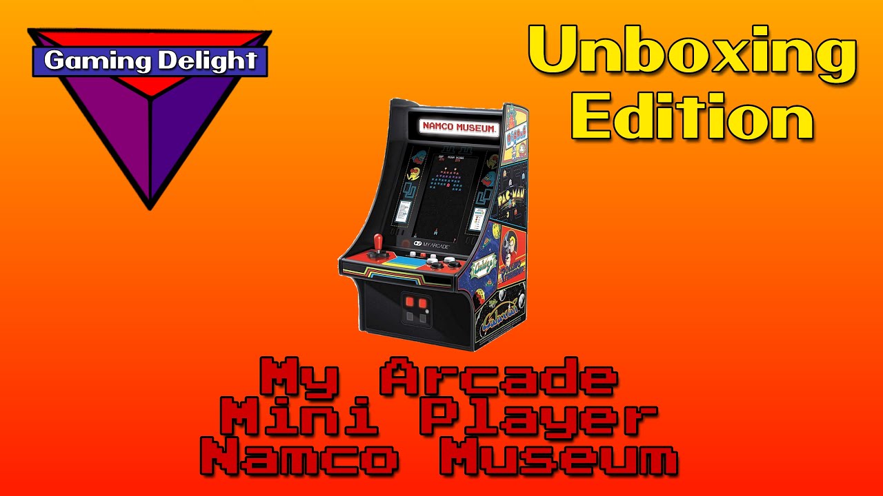 Gaming Delight Unboxing Edition | My Arcade Mini Player (Namco