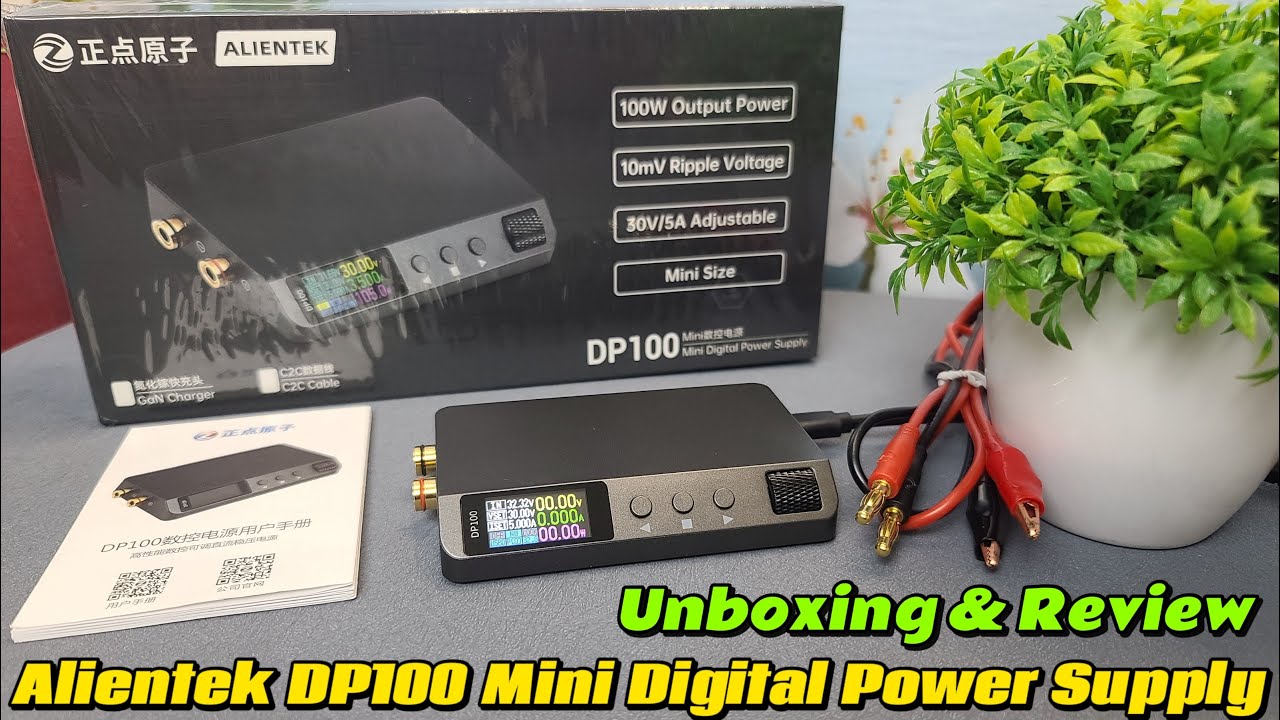 Alientek DP100 Mini Digital Variable DC Power Supply 30V 5A