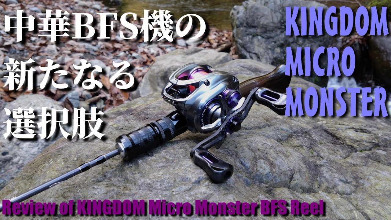 中華ベイトフィネス機】KINGDOM Micro Monsterを買って使ってみた