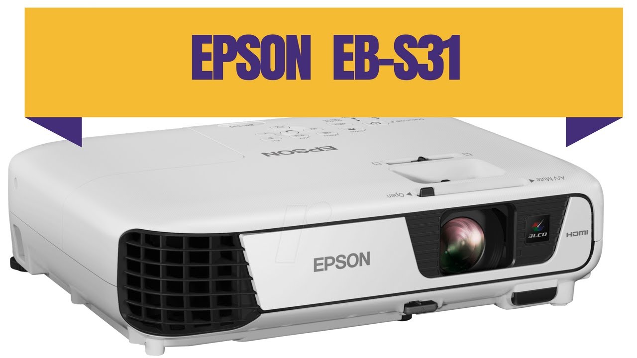 Epson EB-S31 Projector Unboxing & Review - YouTube