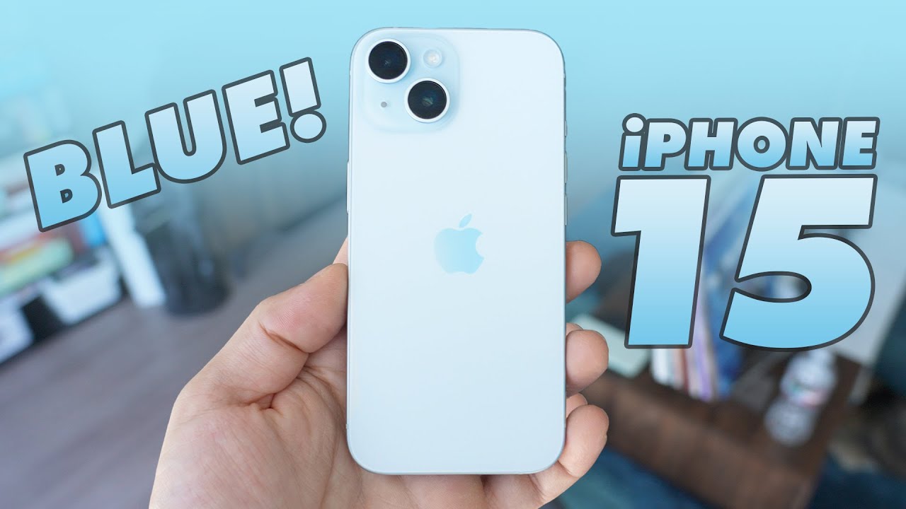 Blue iPhone 15 is My Favorite! Unboxing & Color Impressions! - YouTube