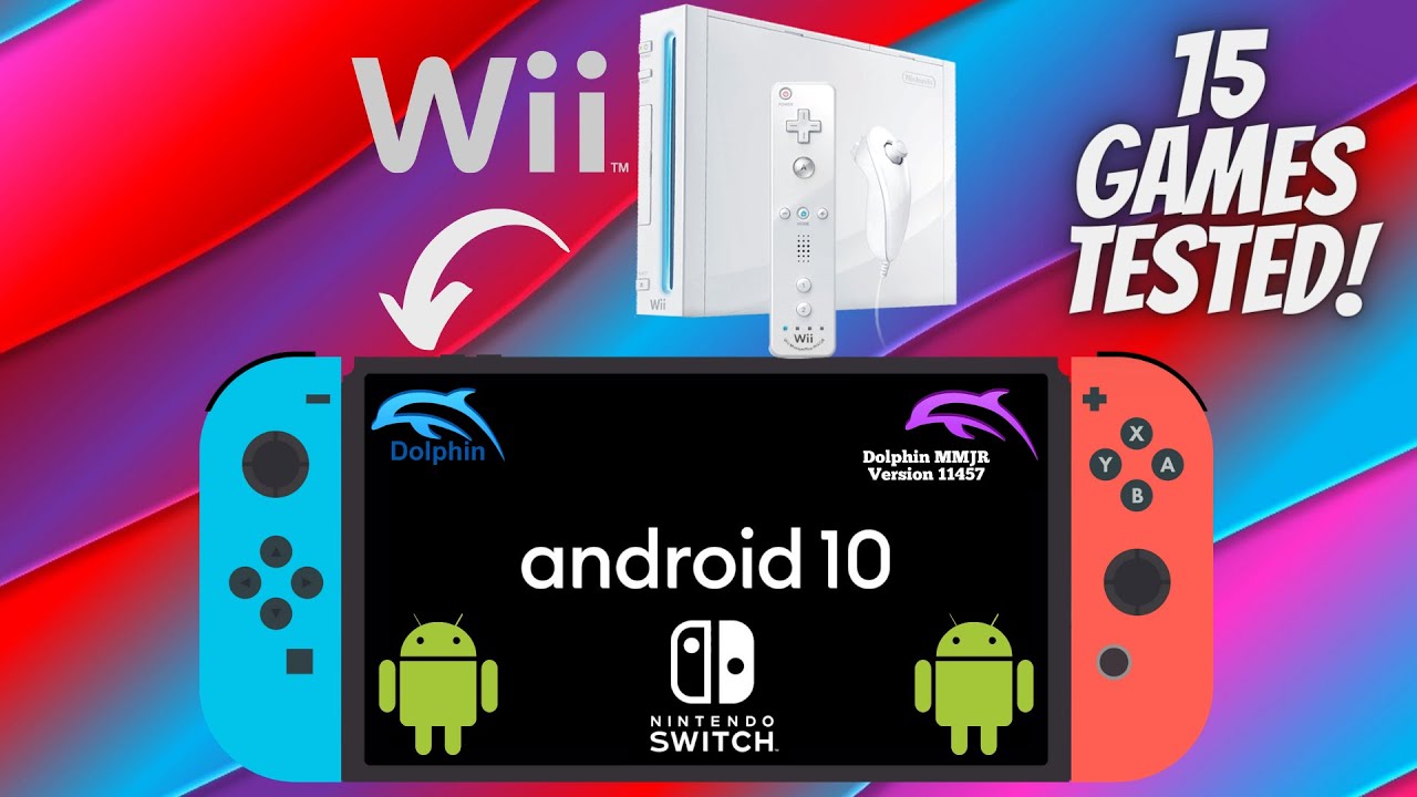Wii on Nintendo Switch Android 10 Switchroot | Dolphin/MMJR