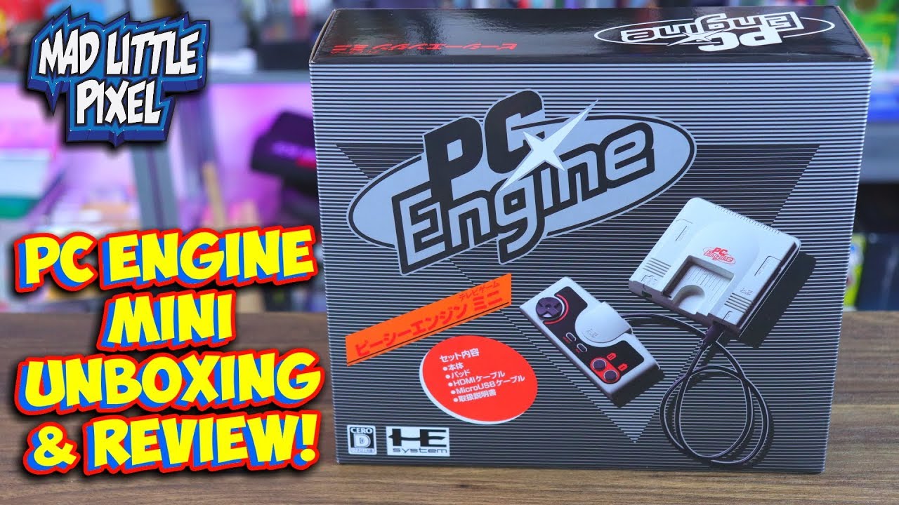 PC Engine Mini With Turbo Grafx-16 Games Unboxing & Review! - YouTube