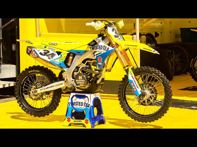 Inside Max Anstie's HEP Motorsports Suzuki RMZ450 - Motocross