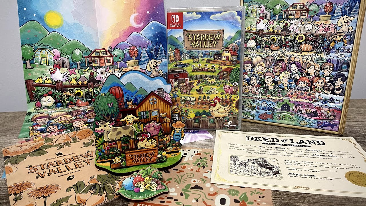 I bought the Stardew Valley Collector's Edition from Fangamer