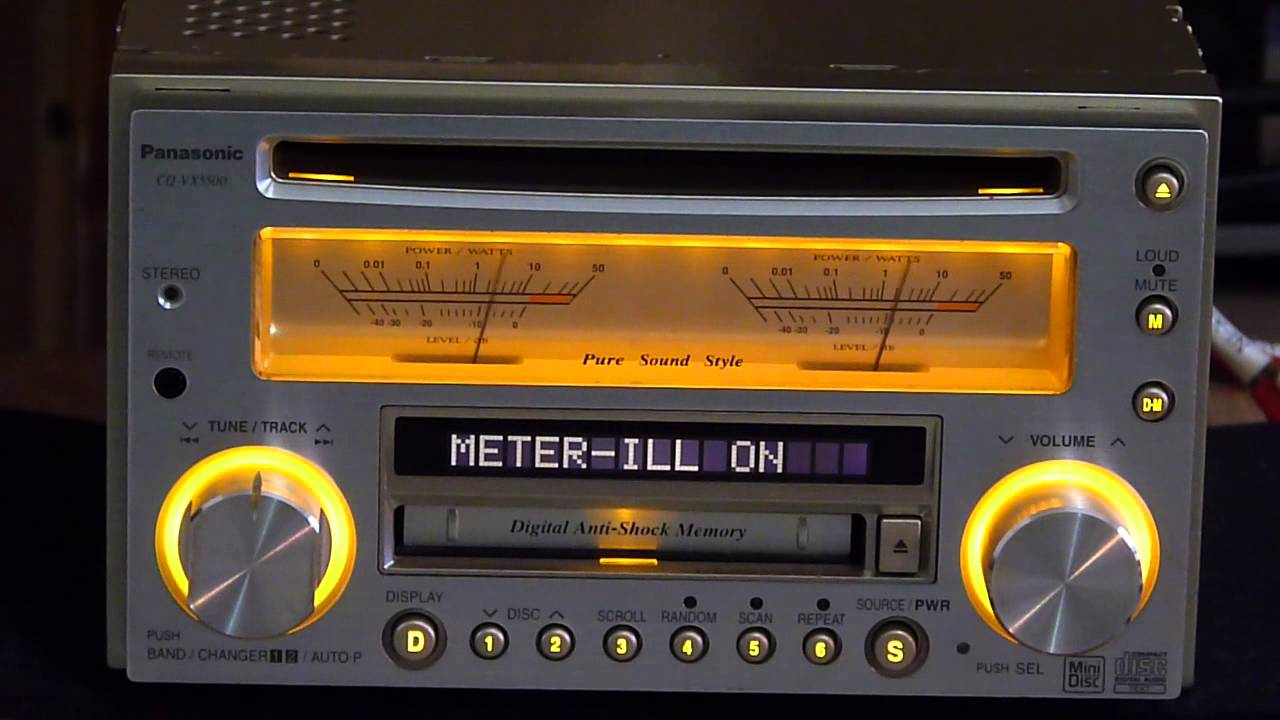 Panasonic CQ VX 5500 sur µ Dim - YouTube