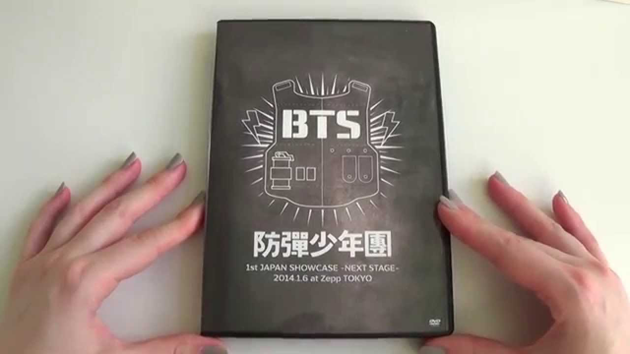 Unboxing BTS (Bangtan Boys) 防彈少年團 1st JAPAN SHOWCASE -NEXT