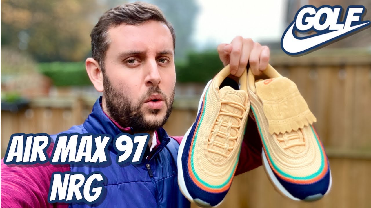 NIKE AIR MAX 97 Golf Shoes | RARE | SOLD OUT!!! - YouTube