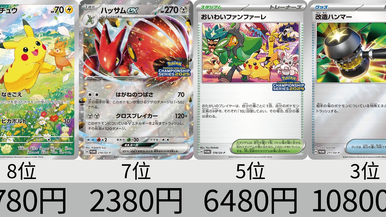 ポケカ】 CL東京プロモ高い！2024年配布プロモ全種販売価格ランキング