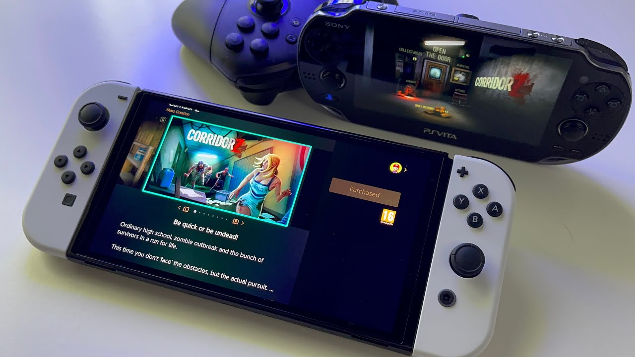 Review Corridor Z | Switch OLED gameplay | i have it on PS Vita