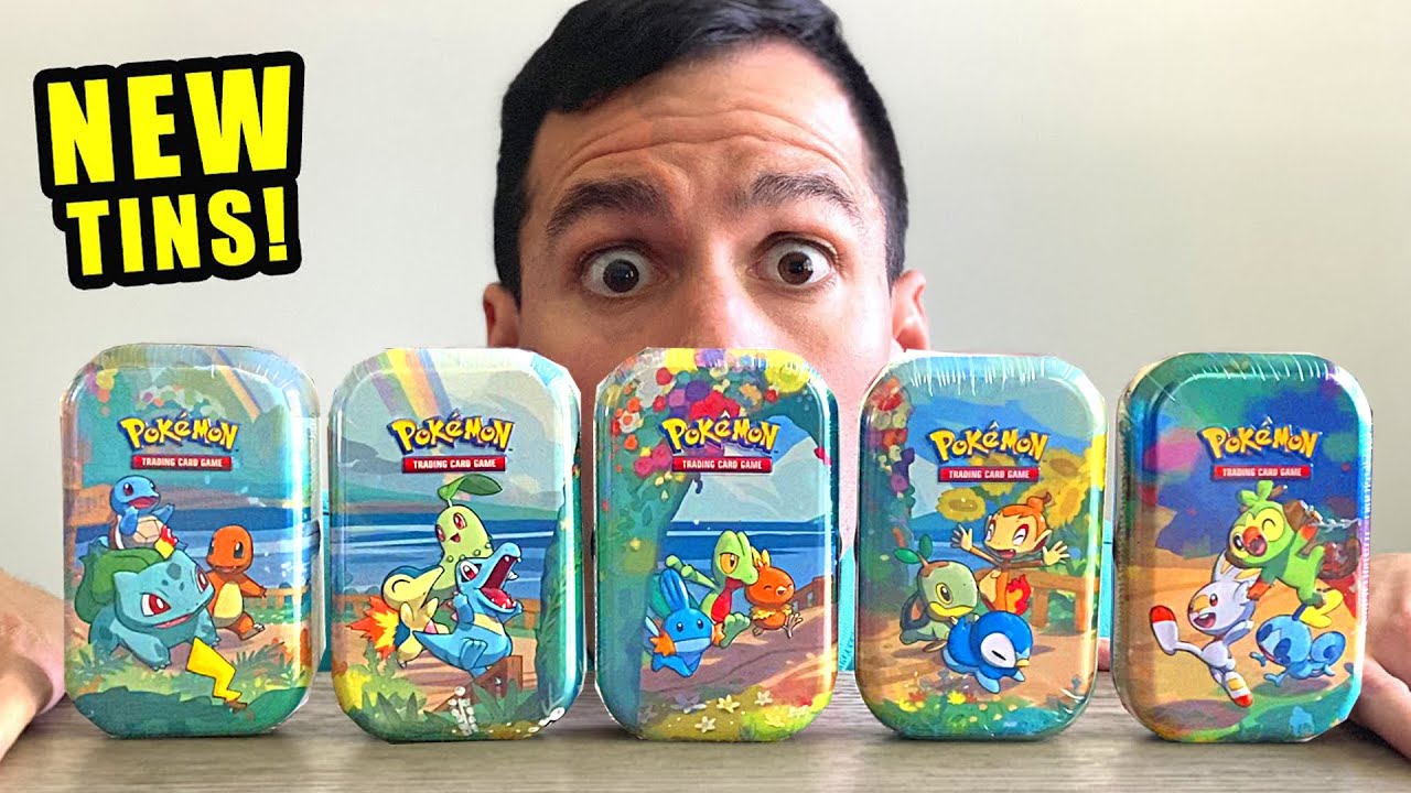 NEW CELEBRATIONS MINI TINS!* Pokemon Cards Opening! - YouTube