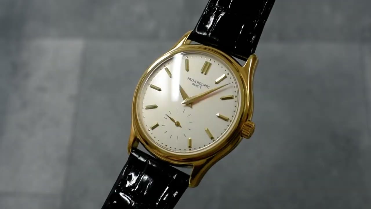 PATEK PHILIPPE パテックフィリップ カラトラバ 18KYG Ref.3923 1988年