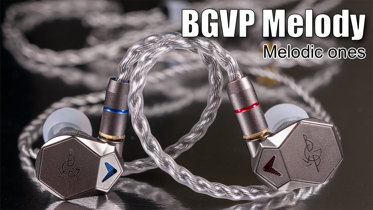 BGVP Melody single dynamic driver earphones review - YouTube