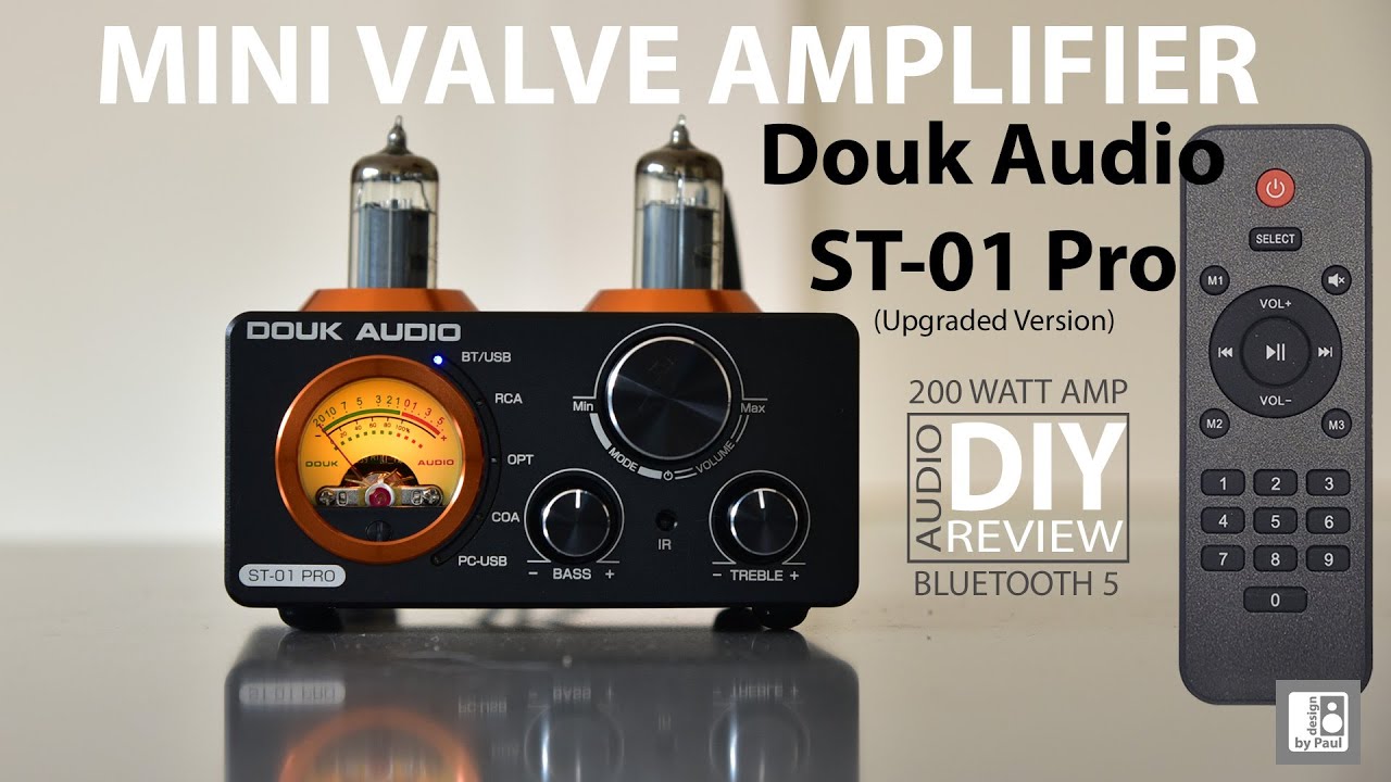 Douk Audio ST-01 PRO Mini Valve Amplifier - REVIEWED and TESTED