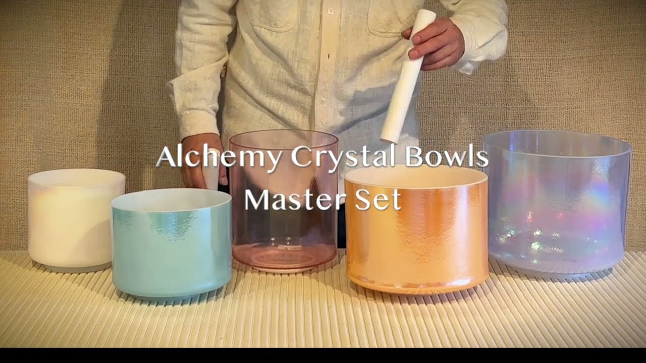 アルケミー・クリスタルボウル マスター5個セット #279【くりすたり庵】