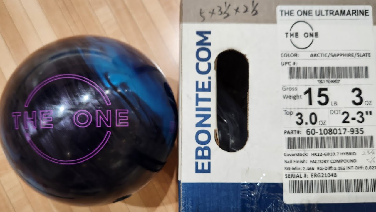 EBONITE 初の非対称コア THE ONE ULTRAMARINE ザ・ワン ウルトラマリン