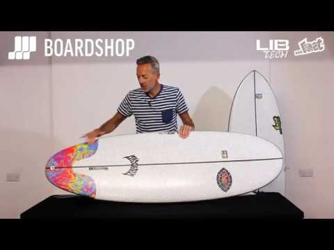 Lib Tech x Lost Freak Flag Bean Bag Surfboard Review - YouTube