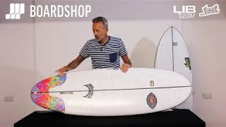 Lib Tech x Lost Freak Flag Bean Bag Surfboard Review - YouTube