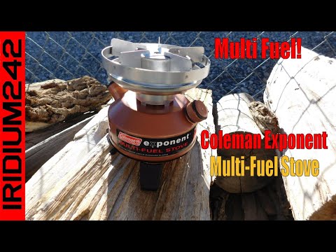 Great Prepper Item: Coleman Exponent Multi Fuel Stove - YouTube