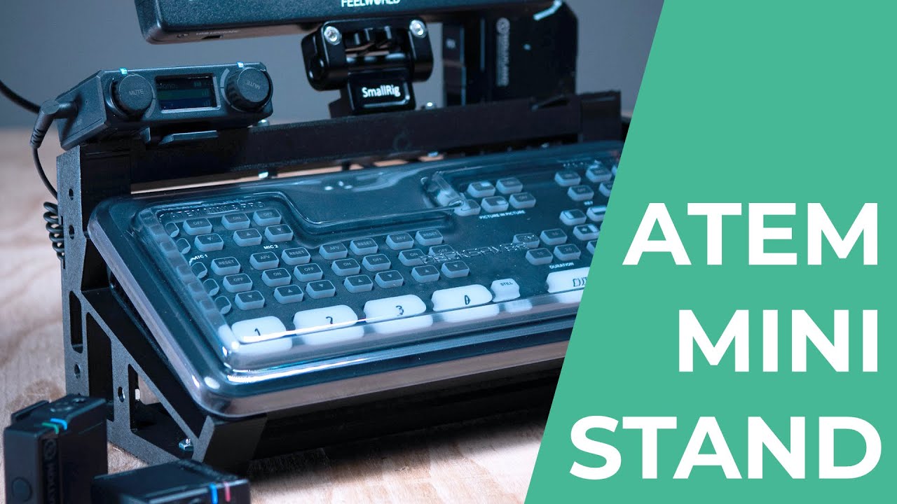 The best desktop stand for your ATEM Mini! // PK1 Pro Stand - YouTube