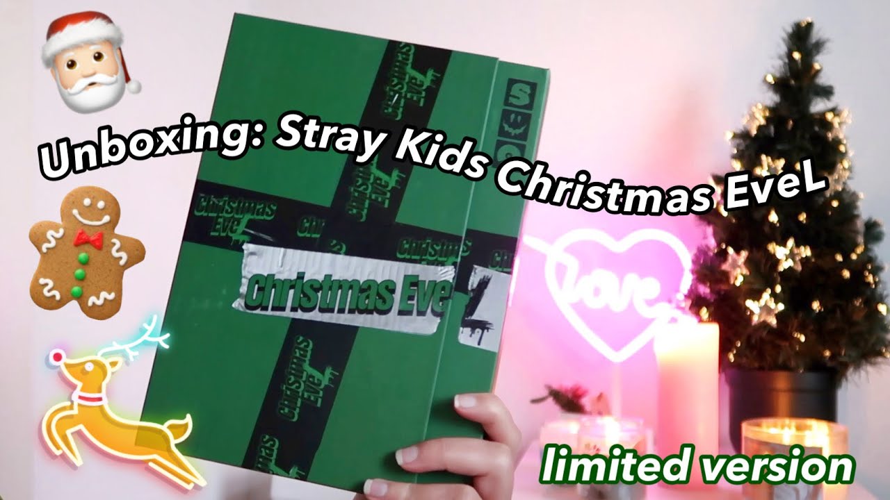Unboxing Stray Kids Christmas EveL 🎄 Limited Edition 🎄 GIVEAWAY