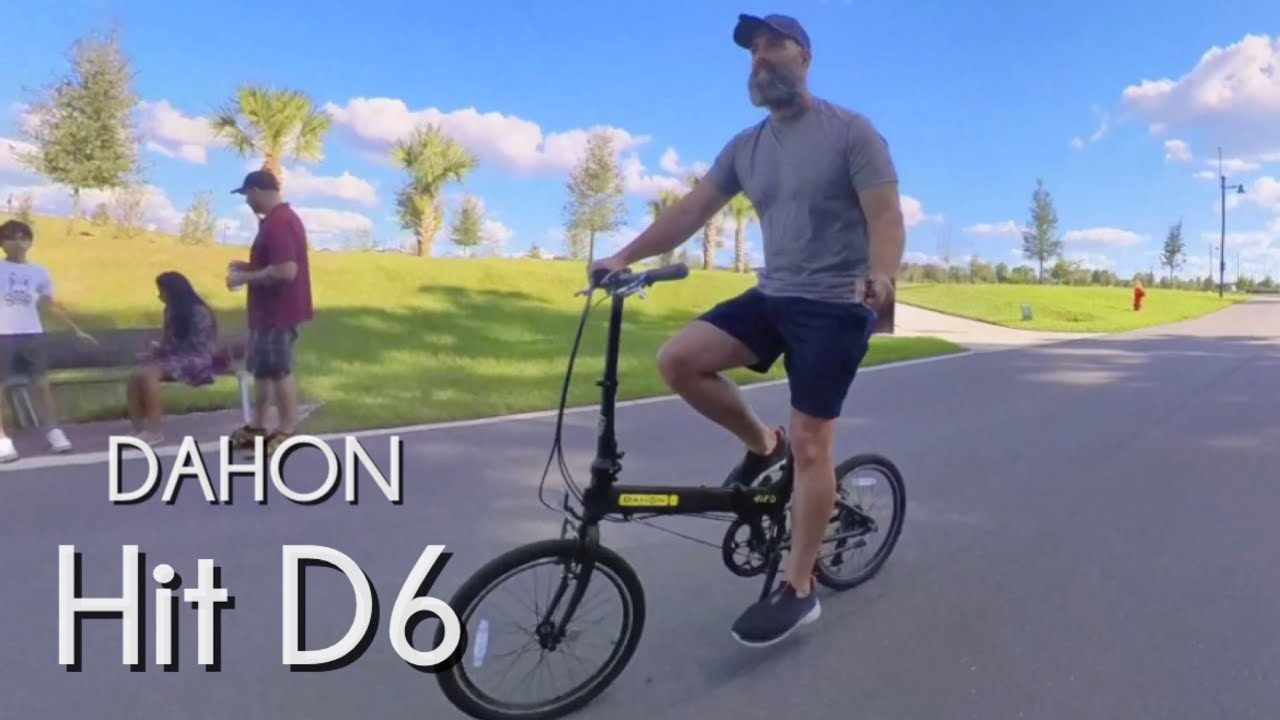 DAHON Hit D6: Review & Demonstration of Folding Bike - YouTube