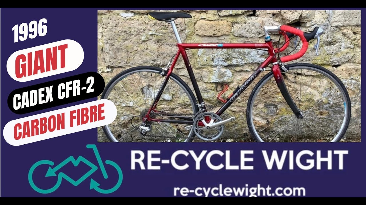 Giant Cadex CFR-2 Vintage 1996 Collectable Carbon Fibre - YouTube