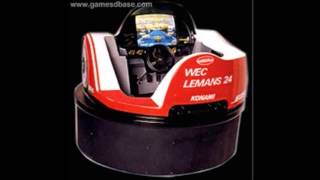 コナミ「ウェック・ルマン・24」チラシ/Konami 