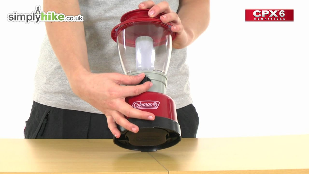 Coleman CPX 6 LED Classic Lantern - www.simplyhike.co.uk - YouTube
